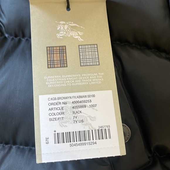 Burberry Bronwyn Hooded Down Puffer Jacket - Picture 10 of 10